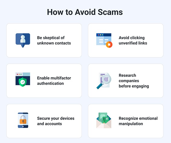 Tips to avoid scams